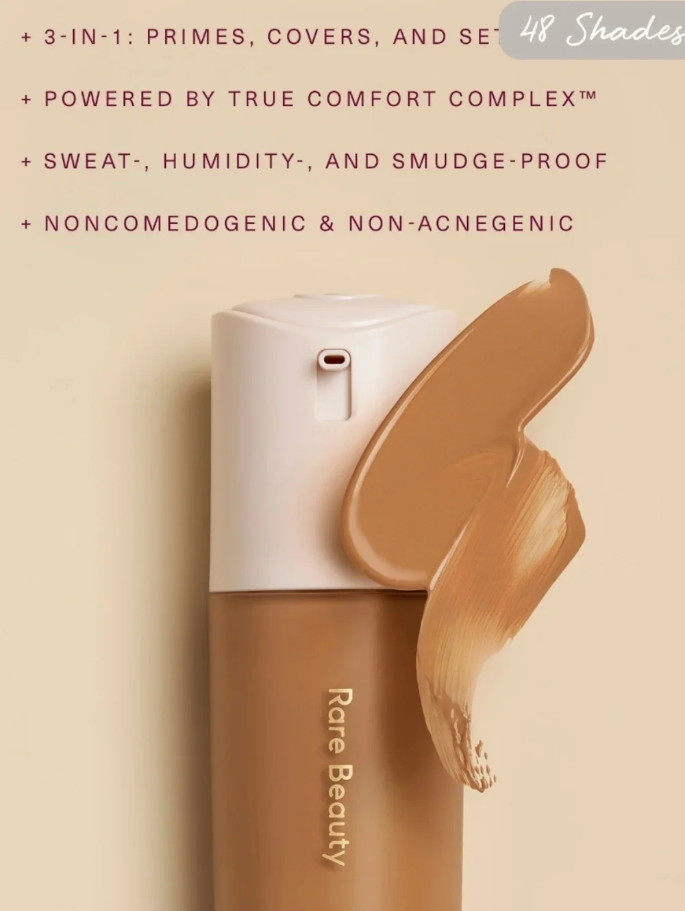 NIB RARE BEAUTY TRUE TO YOURSELF MATTE FOUNDATION PR BOX - Picture 7 of 15